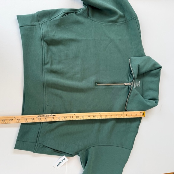 Old Navy women’s Bounce Fleece Half-Zip Pullover Sweatshirt size L NWT - Picture 9 of 11